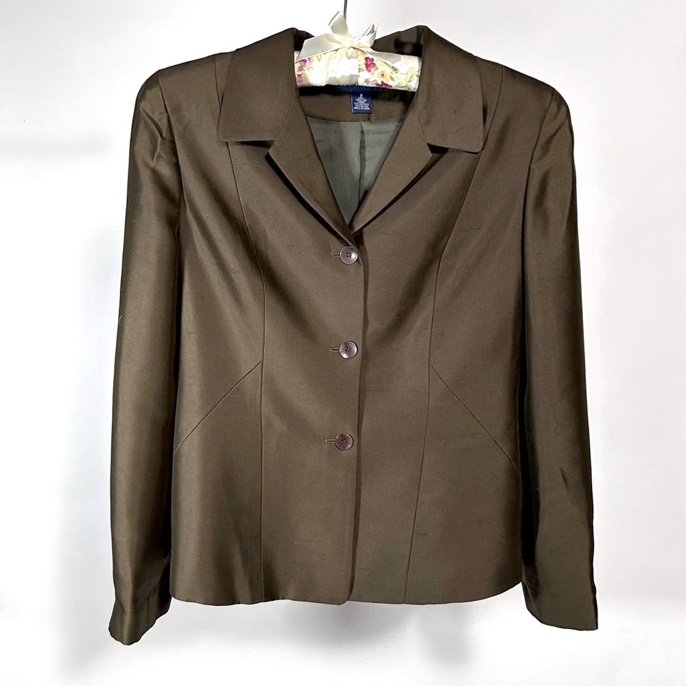 Ann Taylor silk blazer